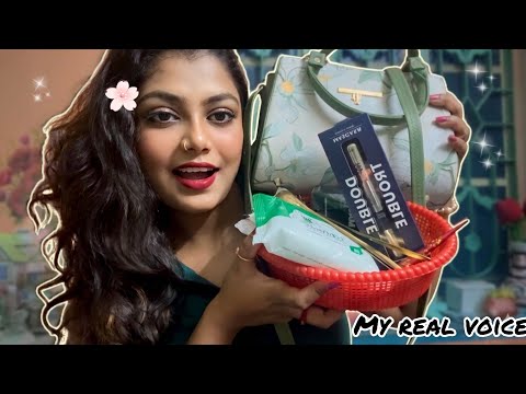 ASMR | What I Bought In Market | My Real Voice 🫶😱