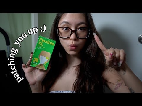 ASMR Patching You Up (Personal Attention Roleplay)