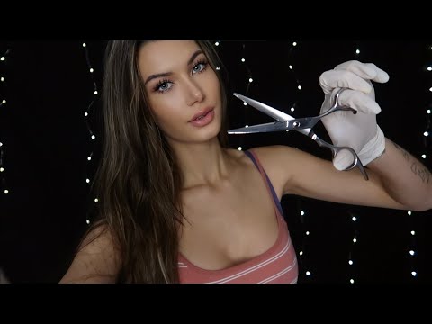 ASMR Precise Hair Cut Role Play