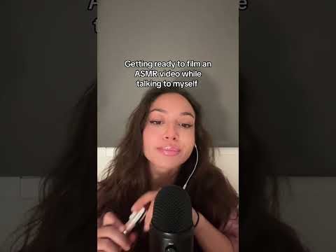 Yes, I talk to myself #asmr #tingles #triggers #fyp #whispering