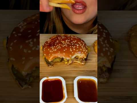 McDonald’s Fries #shorts #asmr #eatingshow  #mcdonalds