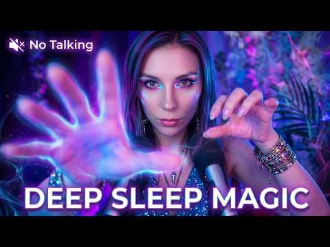 ASMR for Sleep 😴 Finger Fluttering, Mouth Sounds, Kisses & Energy Cleansing (30 min)