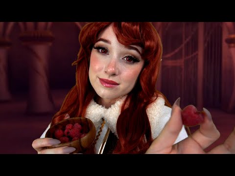 Vampire Takes Care of You (Tapping, Hair Brushing, Soft Spoken) | Castlevania ASMR