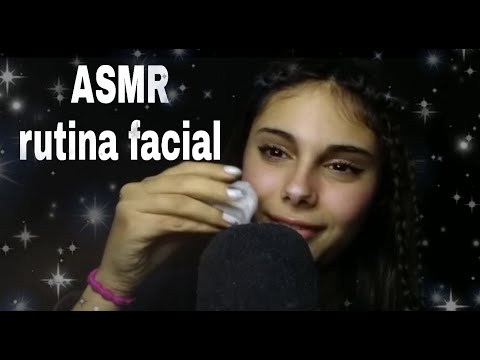 ✨Asmr me desmaquillo | rutina facial / jaz. P