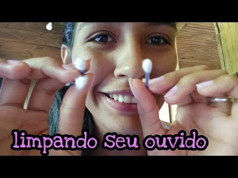 ASMR" ROLEPLAY LIMPEZA DE OUVIDO /caseiro 👂💤