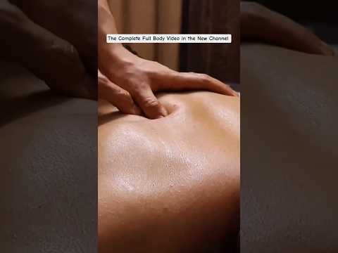 ASMR Deep Back Massage #Shorts