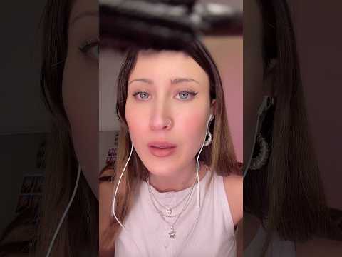 ASMR Applying Mascara & Repeating Blink 👀 #asmr #asmrshorts
