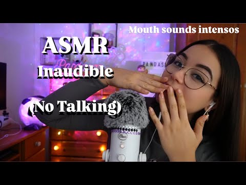 Este ASMR INAUDIBLE te hará DORMIR ESTA NOCHE😪💤| ASMR mouth sounds intensos para dormir | Pandasmr