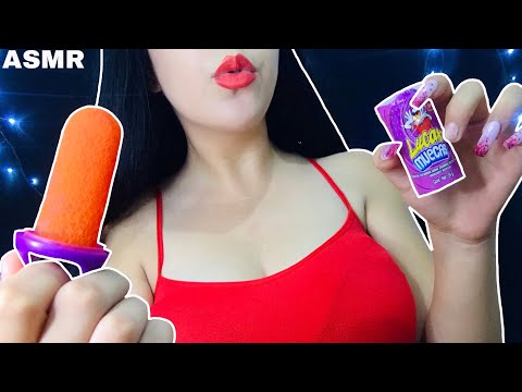 🔥👅ASMR COMIENDO DULCE PICOSO👅🔥