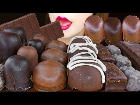 【ASMR】パリパリチョコ🍫MUKBANG 먹방 食べる音 EATING SOUNDS NO TALKING