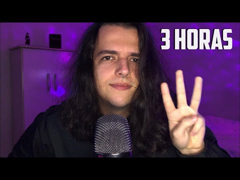 ASMR 3 HORAS - Pra PESSOAS que PRECISAM DORMIR