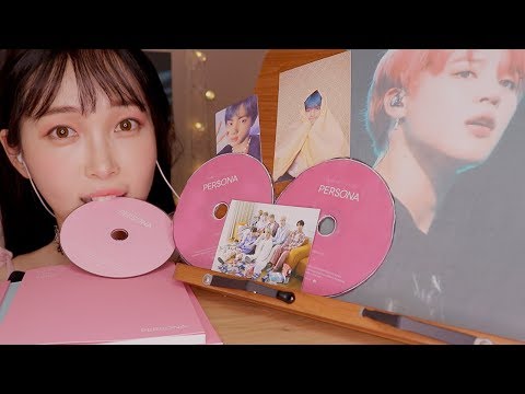 ASMR EDIBLE *BTS* CD EXTREMELY CRUNCHY SOUNDS 먹는 방탄소년단 CD 食用 BTS CD