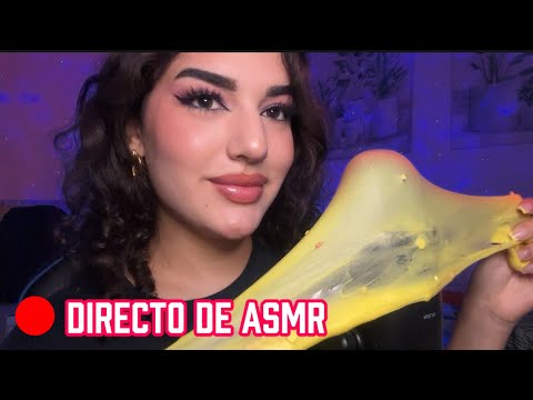 ASMR EN DIRECTO ❤️ Sonidos y charlita
