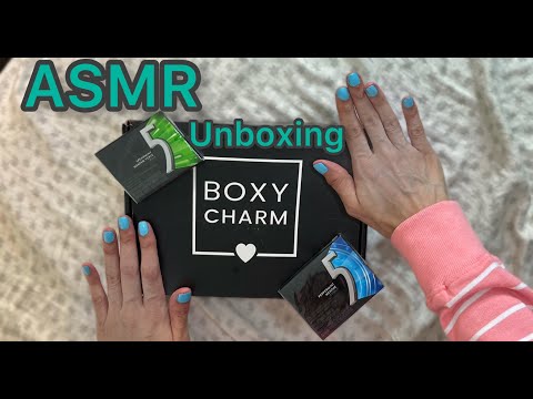 ASMR Gum Chewing Whisper Unboxing Packages Crinkles, Tapping Scratching! Soft Spoken| Sound Triggers