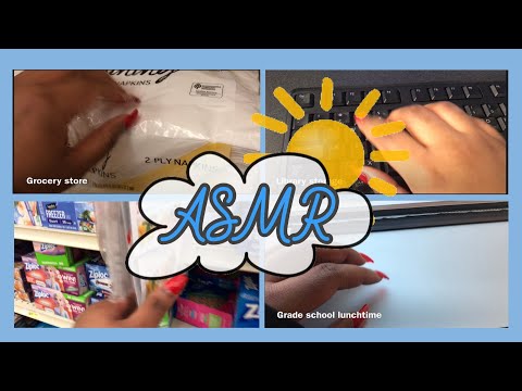 [ASMR] Supermarket 🛒 | ASMR Assortment No Talking  🚫🙊✨ | ASMR in Public 🌞🌆