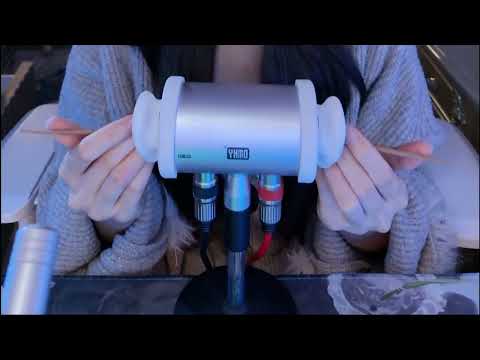 Intense Deep Ear Cleaning ASMR with Goose Feather, Cotton Swabs & Powder Puff Sounds for Sleep