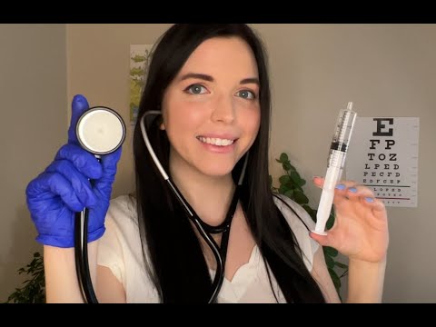 (ASMR) Full Body Exam and Checkup! | Glove & Light Triggers, Medical RP