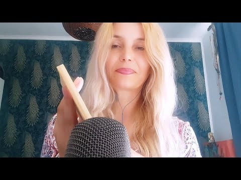 Let’s Unwind Together | Soft Brush Sounds on Wood | ASMR