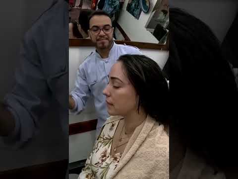 Masaje de cabeza marroquí con aceite de argán | Oil #headmassage in Morocco #headmassage #asmr