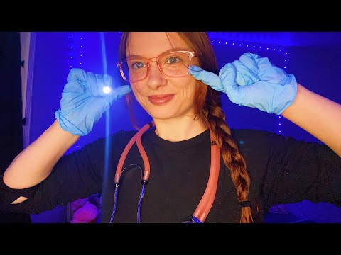 ASMR DETAILED Cranial Nerve Exam 👩‍⚕️ 🧠 🩺 But You Can CLOSE YOUR EYES