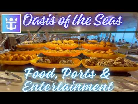 ASMR Cruise Ship Tour | Food, Ports & Entertainment |Oasis of the Seas | Gum Chewing, Voice Over
