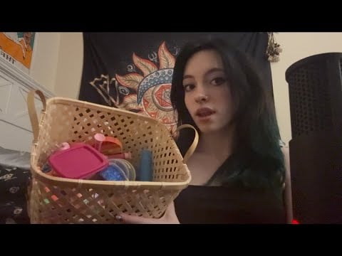 Basket Of Fidget Toys!! ASMR
