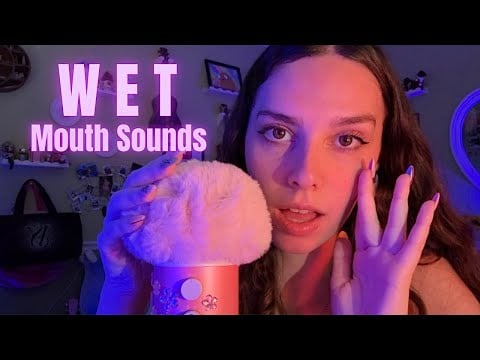 ASMR | Wet Mouth Sounds That WILL Put You in a Trance 😴 (Layered Mic Brushing, No Talking) 