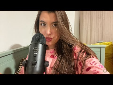 ASMR - Masážní míček, hand and mouth sounds