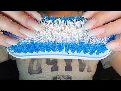 ASMR Aggressive Bristle Scratching | No Talking