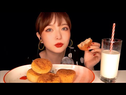 【ASMR】滿口奶油的爆漿糰子 黏糊糊咀嚼音 | MOCHI  EATING SOUND | 酱酱的治愈屋