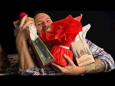 ASMR X-mas Special! Opening Christmas Presents from Mrs Rynsey!