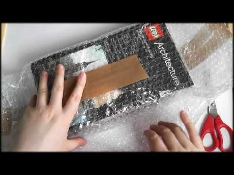 12. Silent Unboxing Lego Architecture - SOUNDsculptures (ASMR)