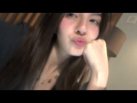 ASMR Barely tapping trigger + tek tek and mouth sounds