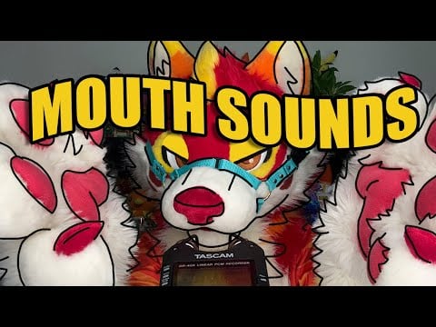 Furry ASMR: Brain Melting Fursuit Mouth Sounds 😰 (100% Shivers) [Tascam DR-40X]