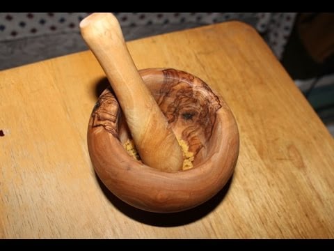 ASMR Mortar and Pestle