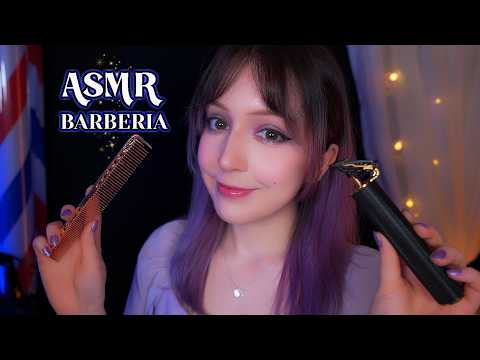 ⭐ASMR Barbería Realista 💈 Corte de Cabello, Afeitado y Masaje Facial Para Dormir
