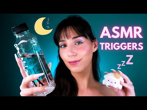 ASMR CON OBJETOS QUE TE HARÁN DORMIR 🌜💤 TRIGGERS RELAJANTES Y SUSURROS EN ESPAÑOL