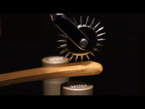 Eye Rolling ASMR Wood and Bamboo Textures
