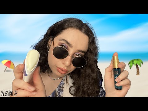 🌙 ASMR FRANÇAIS : RP, JE PRENDS SOIN DE TOI APRÉS NOTRE JOURNÉE À LA PLAGE 🌊 #asmr #relax #youtube