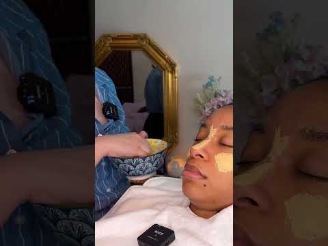 ASMR Skincare, Facial, Head Massage Pampering🩷 #asmr #asmrtingles #asmrrealperson #asmrpersonalcare