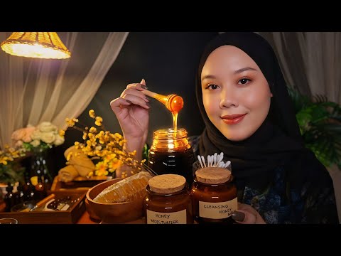 ASMR Luxury Honey Spa 🍯 Relaxing Facial Treatment & Personal Attention