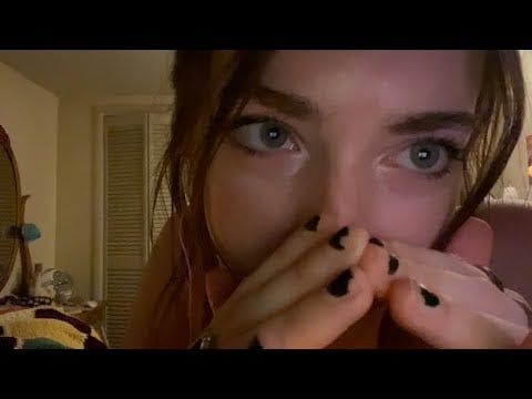 asmr—switching between soft spoken and super up close whispers 🌌