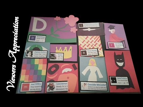 ASMR Viewers Appreciation - February (Paper Crafting, 3Dio)   ☀365 Days of ASMR☀