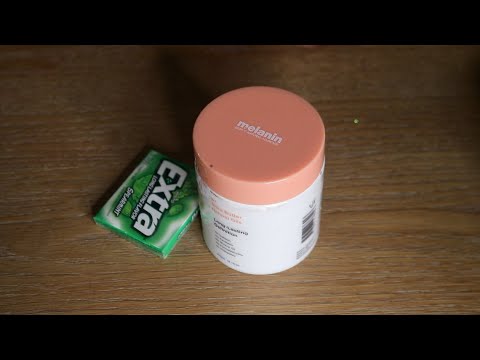 MELANIN TWIST ELONGATING STYLE CREAM ASMR FRESH NEW PACK OF EXTRA CHEWING GUM