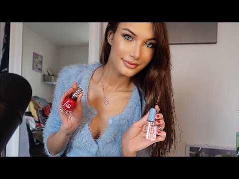 ASMR Painting Your Nails ♡