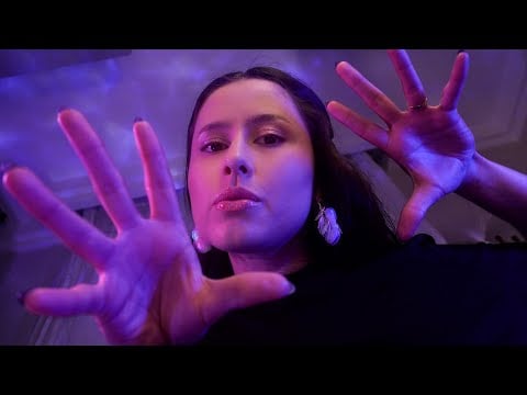 ASMR Deep Sleep with Hand Movements 🪼🌊 Jellyfish Experience, Soft Fabric Sounds, Personal Attention