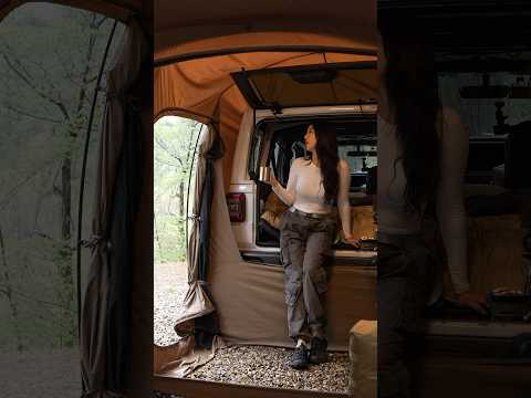 ☔️WHY I LOVE RAINY DAYS IN MY CAR TENT