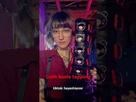 Goth tapping boot