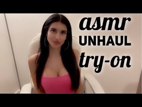 asmr try-on unhaul✨euphoria edition clothes & shoes✨💖