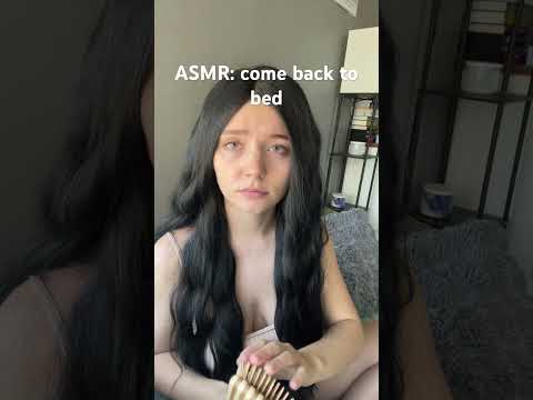 come back to bed 🤍#asmr #girlfriendasmr #sleepasmr #clingyasmr #whispering